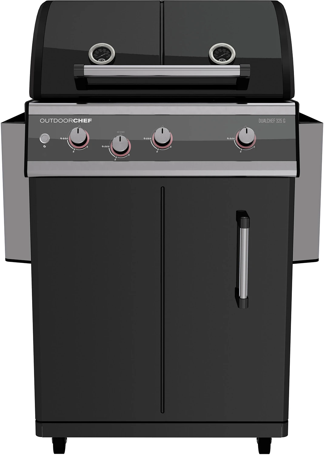 Outdoorchef Dualchef 325 G Gasgrill Mit Seitenkocher + BLAZING ZONE Infrarotbrenner + DGS Gusseisen Grillrost 2 Stk. + DGS Gemüse Grillrost 2 Stk. 3 Outdoorchef Dualchef 325 G Gasgrill Mit Seitenkocher + BLAZING ZONE Infrarotbrenner + DGS Gusseisen Grillrost 2 Stk. + DGS Gemüse Grillrost 2 Stk. – Bild 3