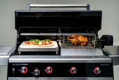 Outdoorchef Dualchef 425 G BZ Gasgrill Mit Blazing Zone Infrarotbrenner + DGS Gusseisen Grillrost 2 Stk.+ DGS Gemüse Grillrost 2 Stk. 38 Outdoorchef Dualchef 425 G BZ Gasgrill Mit Blazing Zone Infrarotbrenner + DGS Gusseisen Grillrost 2 Stk.+ DGS Gemüse Grillrost 2 Stk. -Broil King Geschaft outdoorchef dualchef 425 g rotisserie 18 700 16